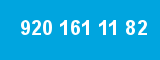 920 161 11 82